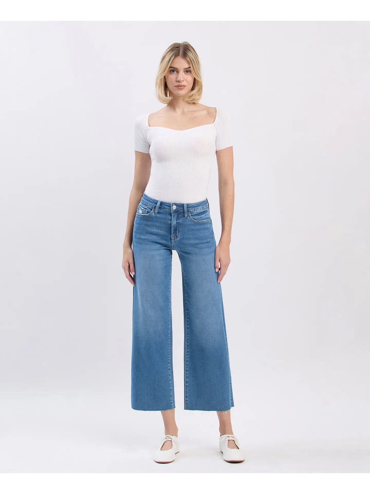 Vervet Slim Wide Jeans