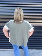 Carolyn color block top!