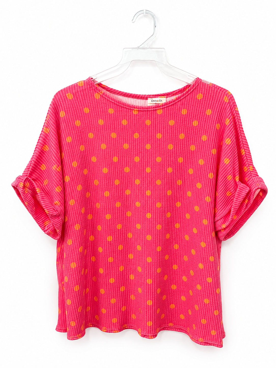 Atlanta polka dot top
