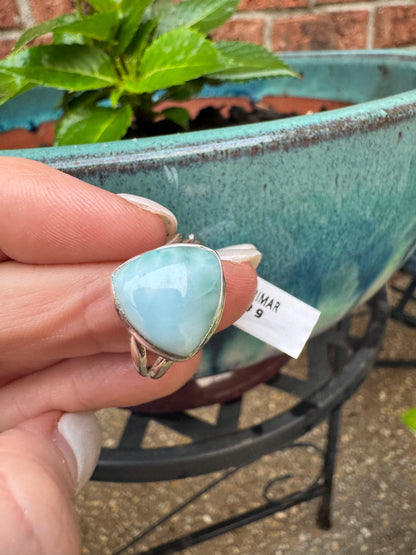 Larimar Sized rings