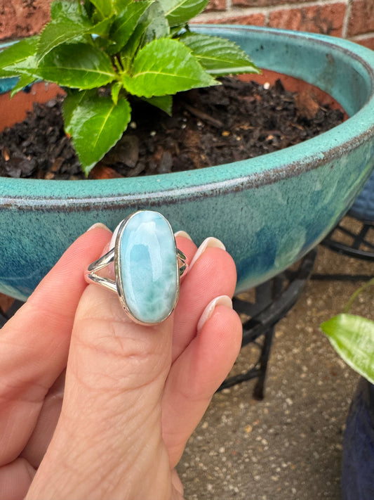 Larimar Sized rings