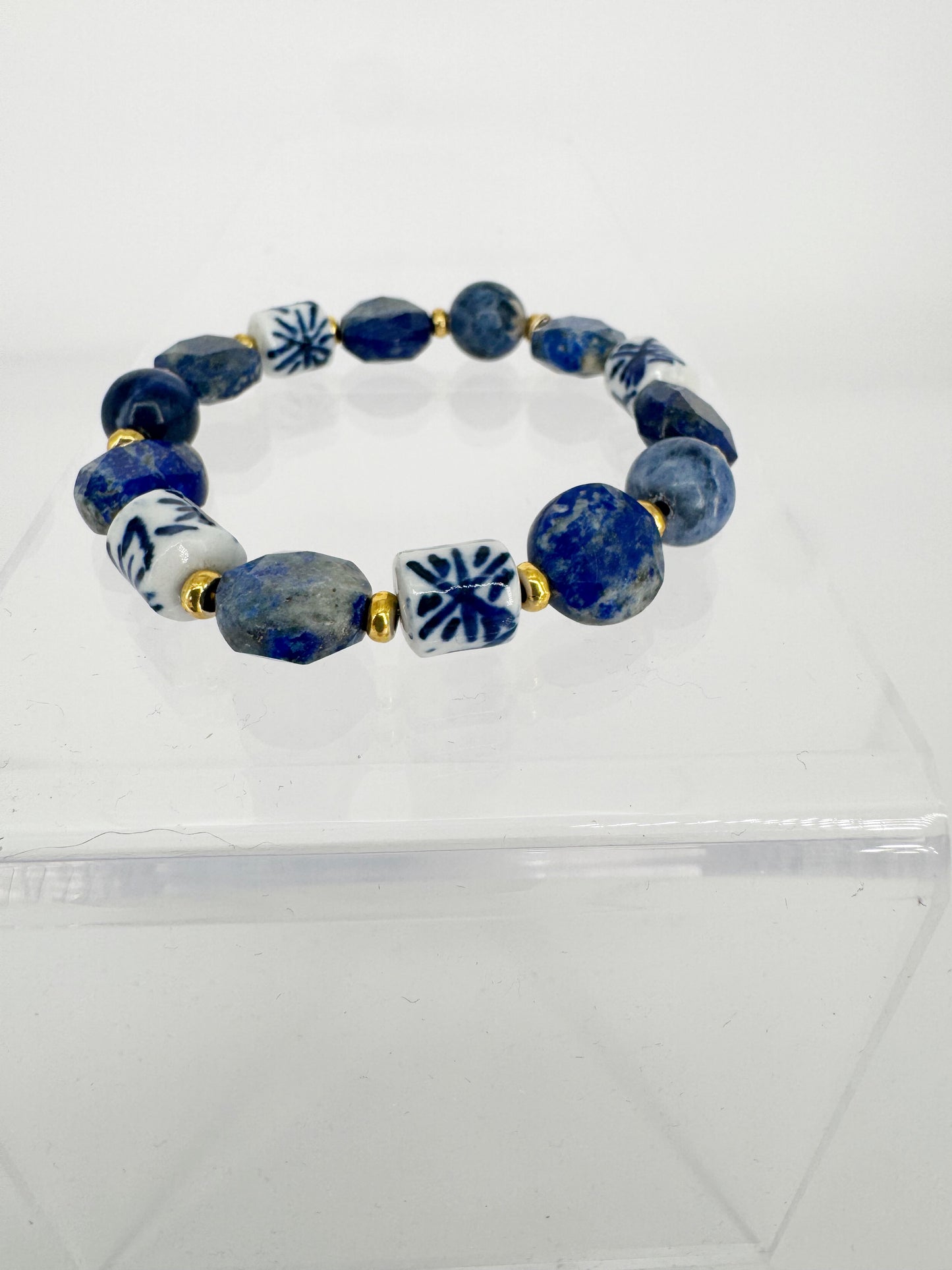 Hand painted porcelain bracelets drop 2