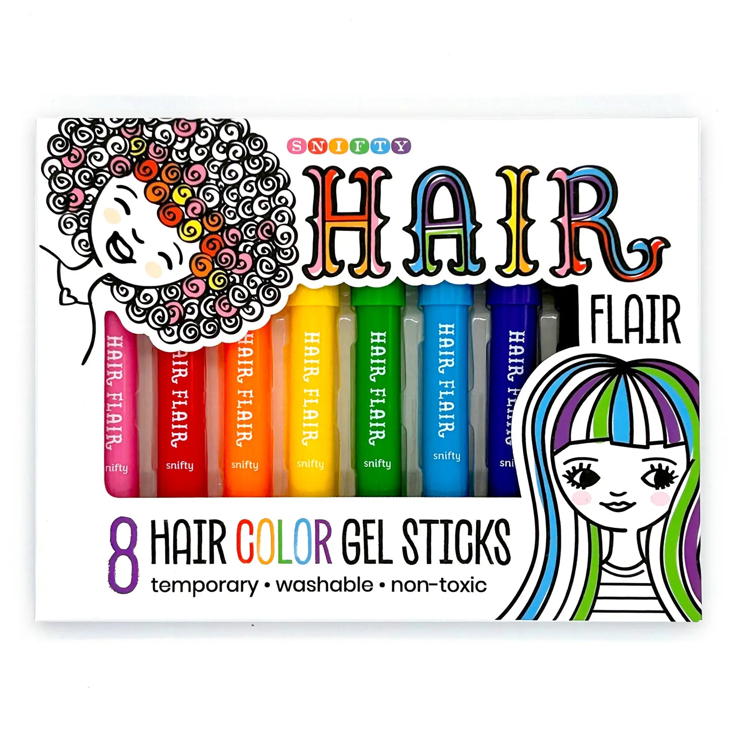 Hair Flair- Hair Color Gel Sticks