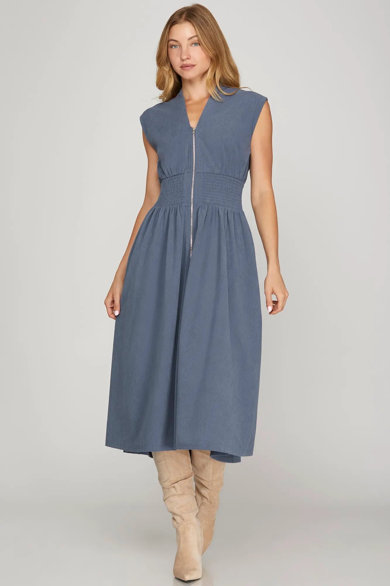 Corduroy Maxi Dress
