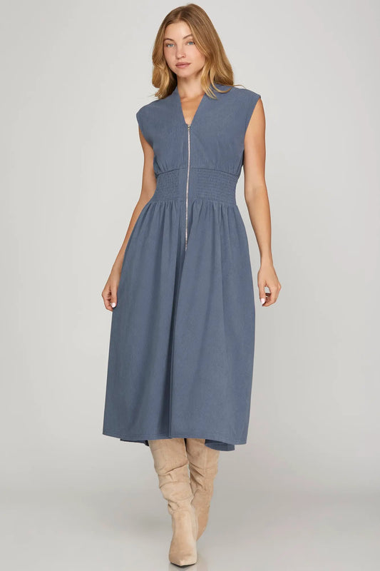 Corduroy Maxi Dress