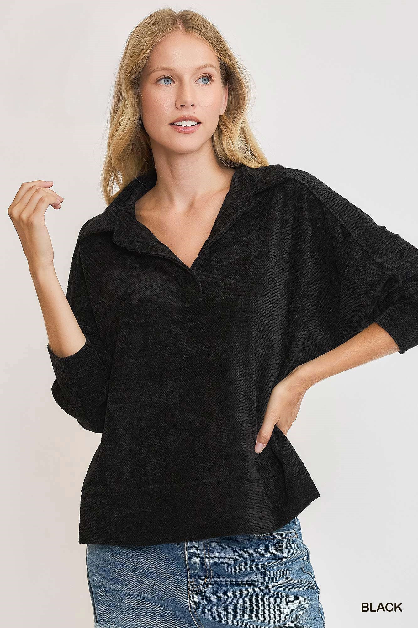 Cozy Luxe Chenille Top