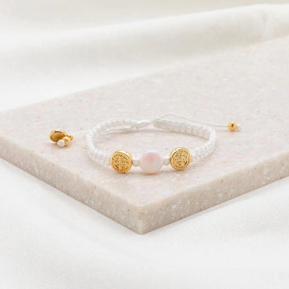MSMH First Holy Communion Pearl Bracelet