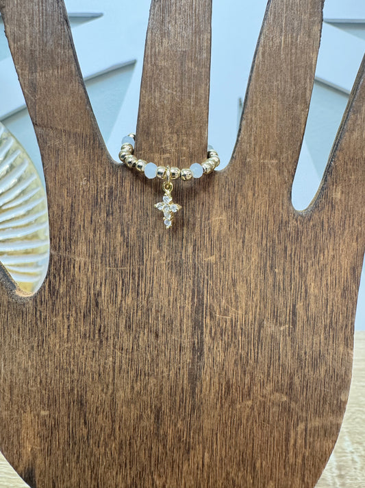 Crystal Cross Rings