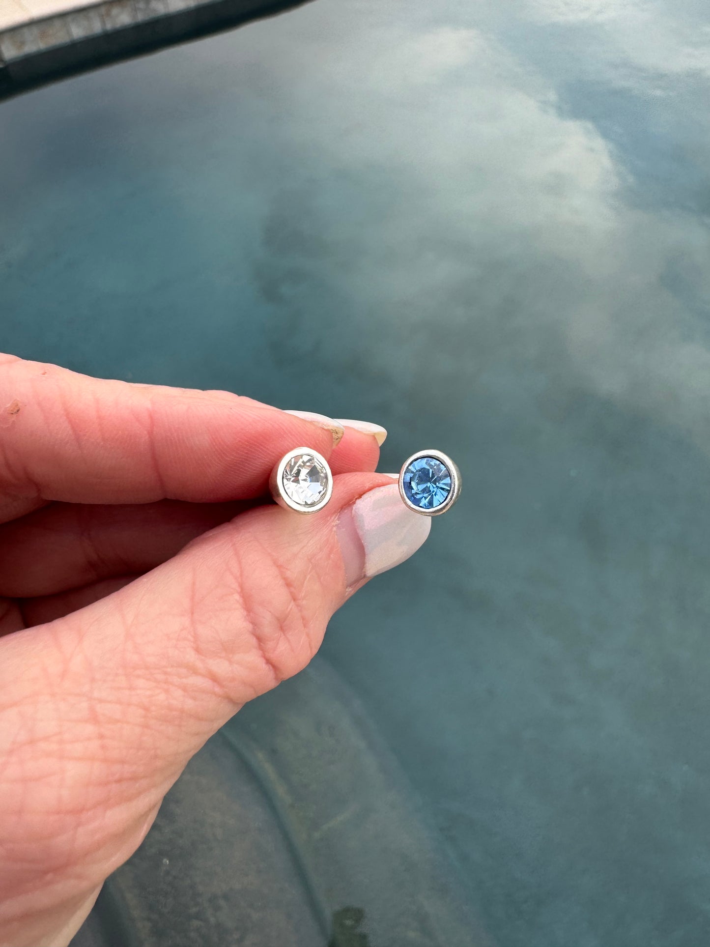 Silver & Stone adjustable rings