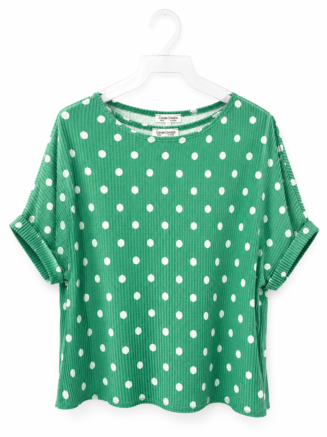 Atlanta polka dot top