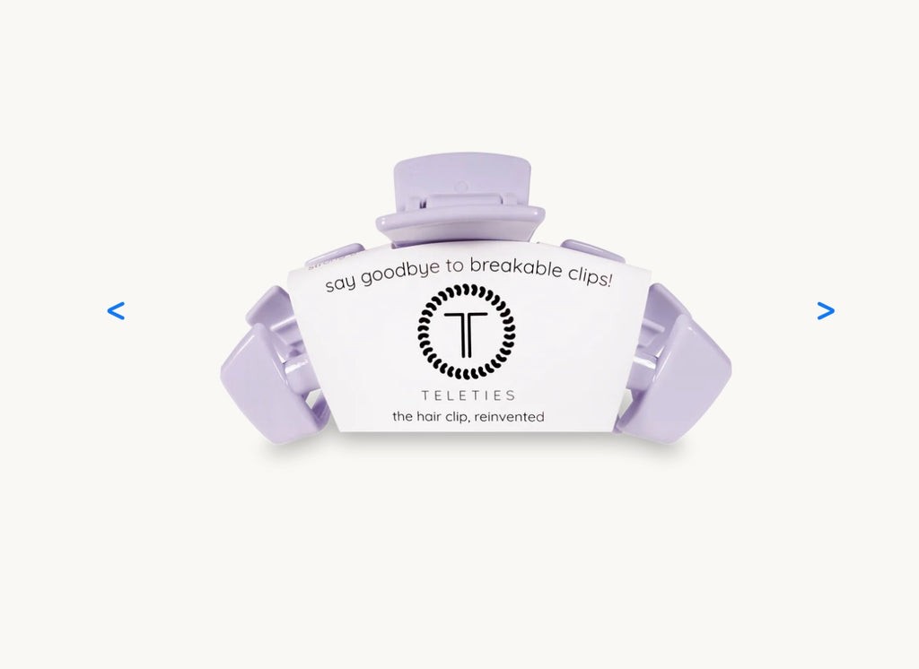 Teleties Large hair clip classic*