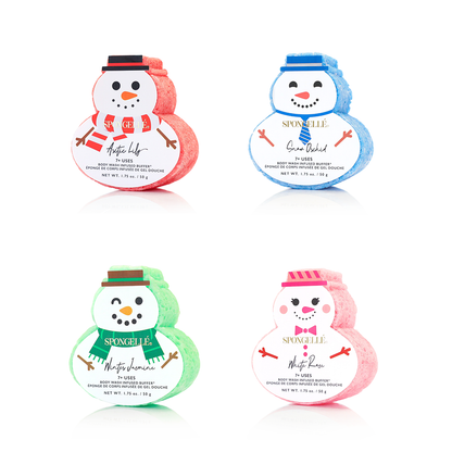 Snowman Holiday Buffer Assorted Pack Christmas Stocking Gift