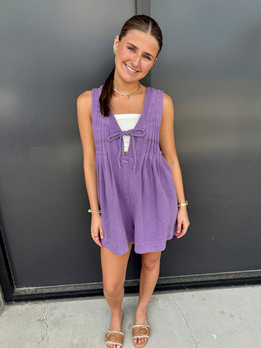 Vervet Denim Romper