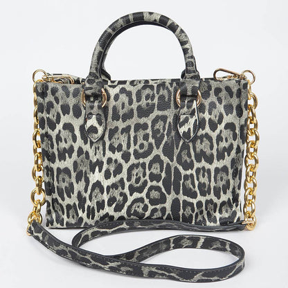 Faux Leo Tote Bag
