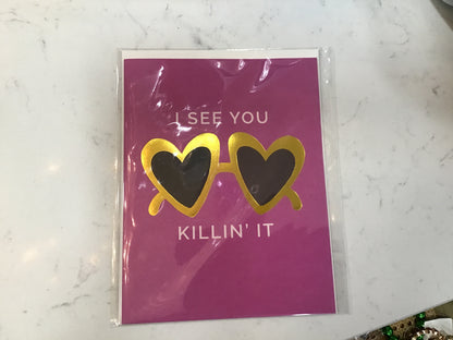 Mary Square Greeting Cards