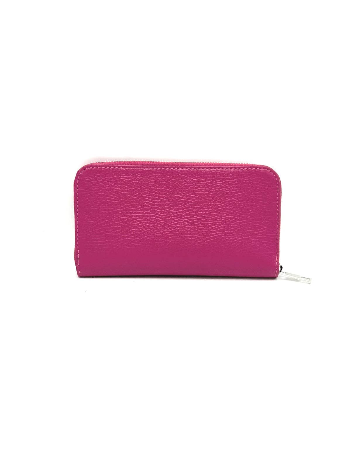 Women’s Full-Zip Genuine Leather Wallet, Made in Italy, art. 302005