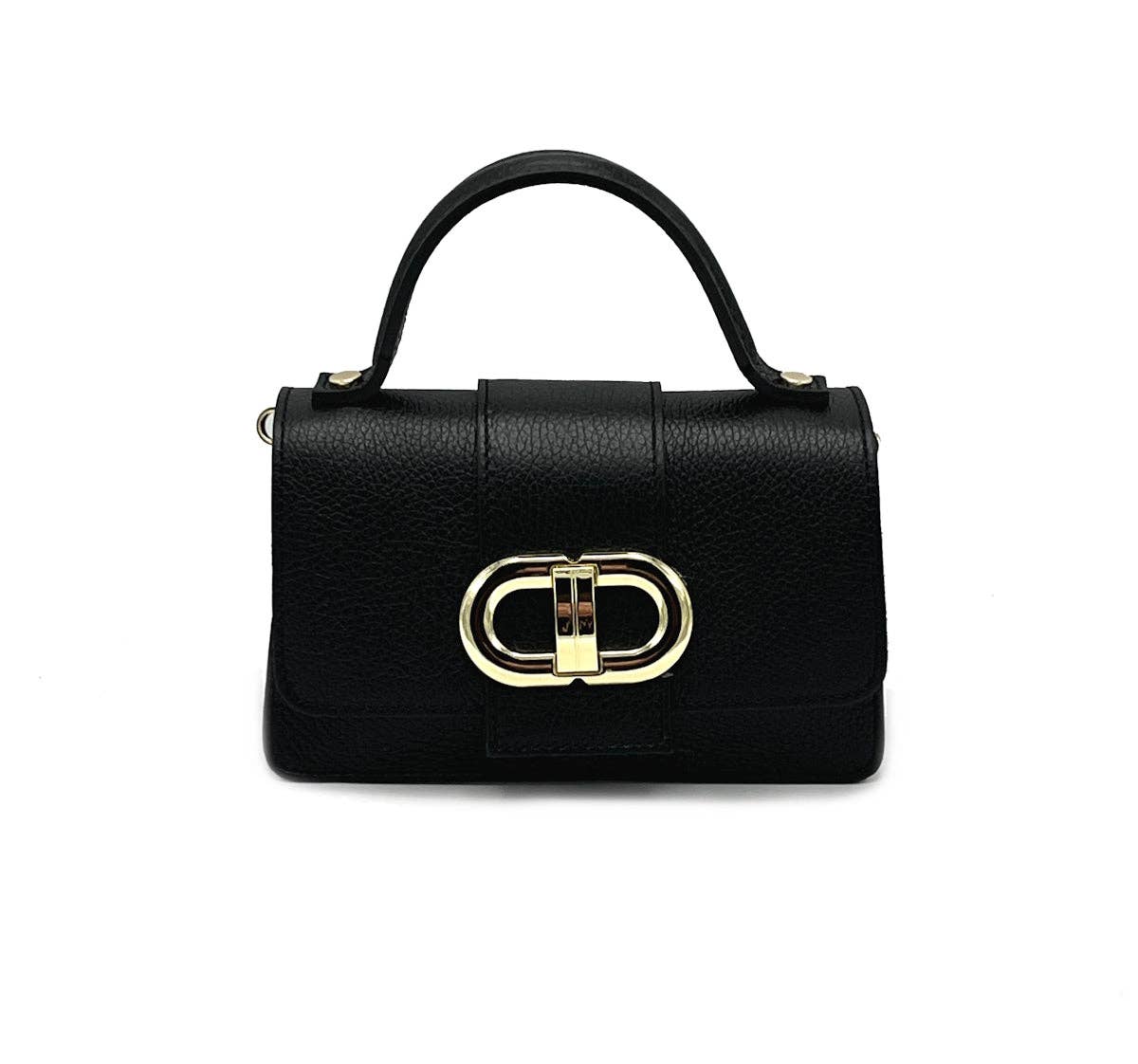 Genuine leather shoulder bag, MINI size, made in Italy, art. 112413