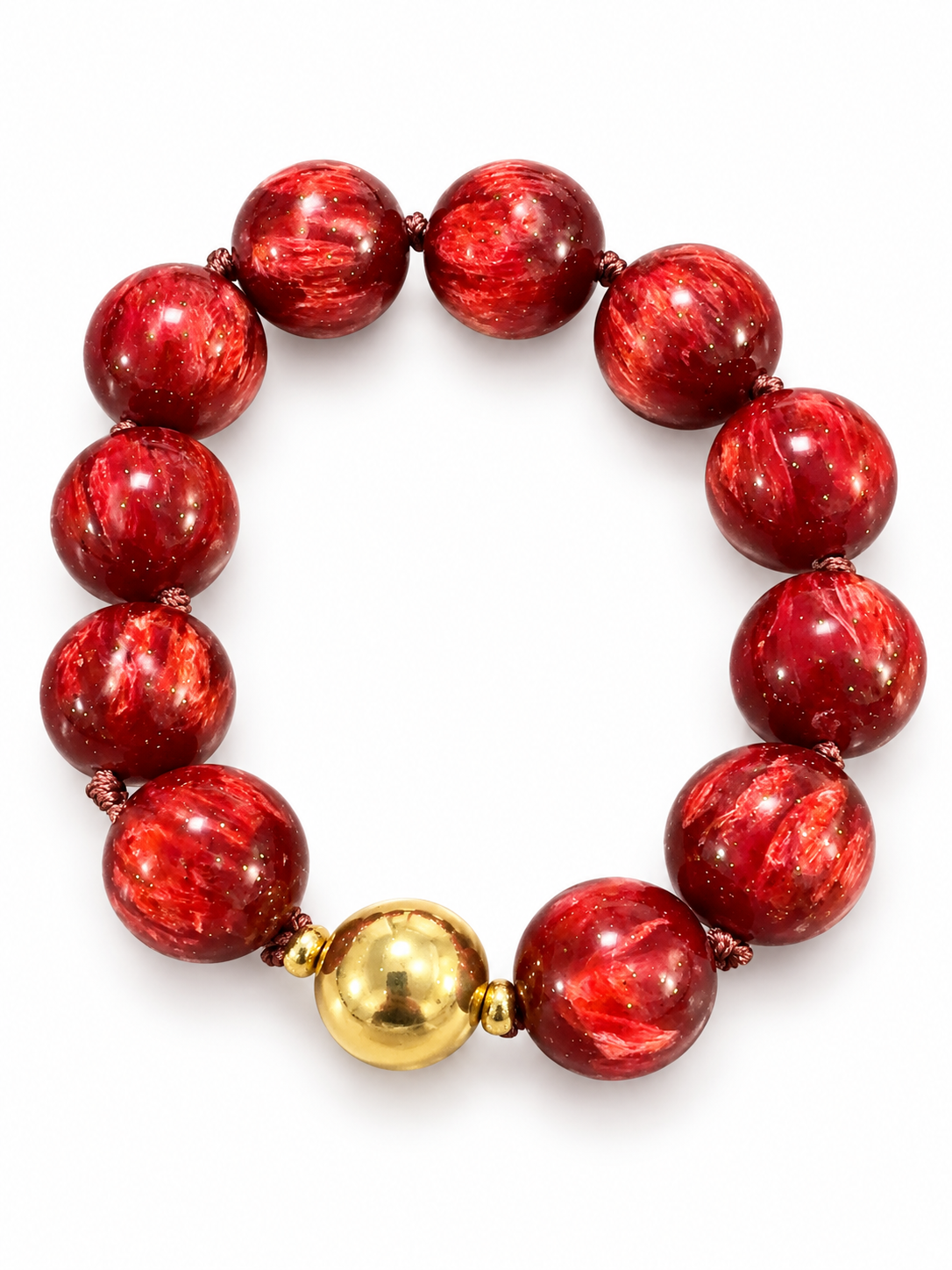 The Marbled Glow bracelets