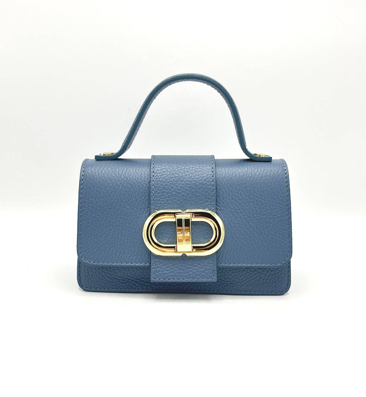 Genuine leather shoulder bag, MINI size, made in Italy, art. 112413