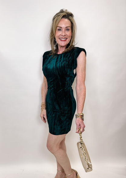 Carly  velvet dress