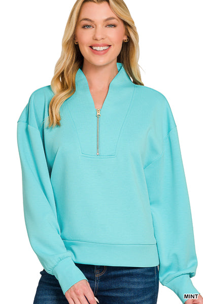 Scuba Half Zip Pullover