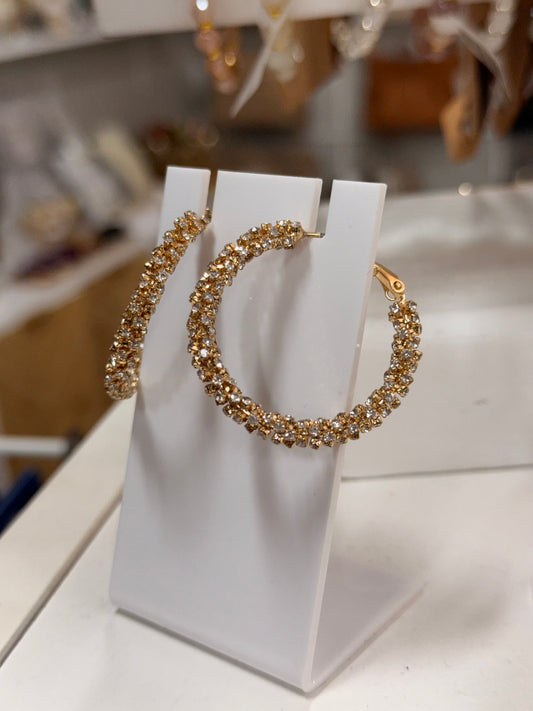 The Glistening Marie Hoops