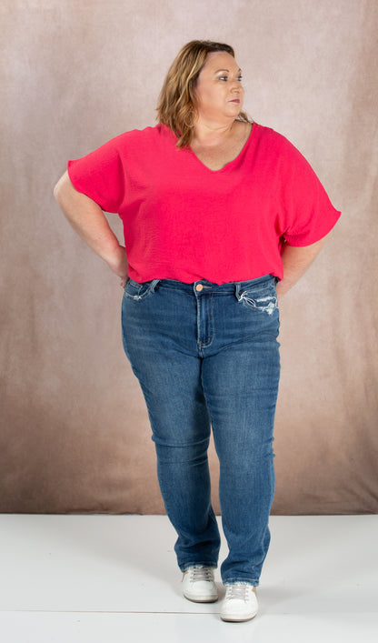 Vervet high rise slim straight