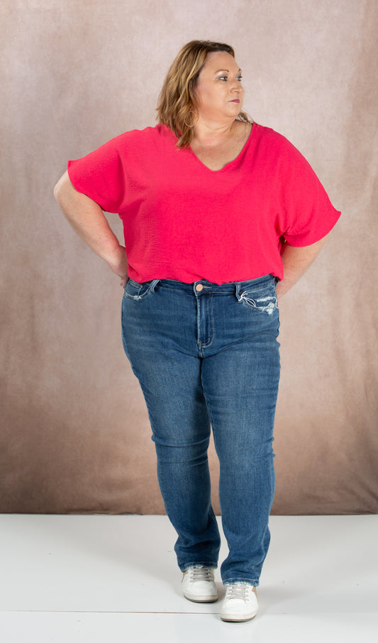 Vervet high rise slim straight