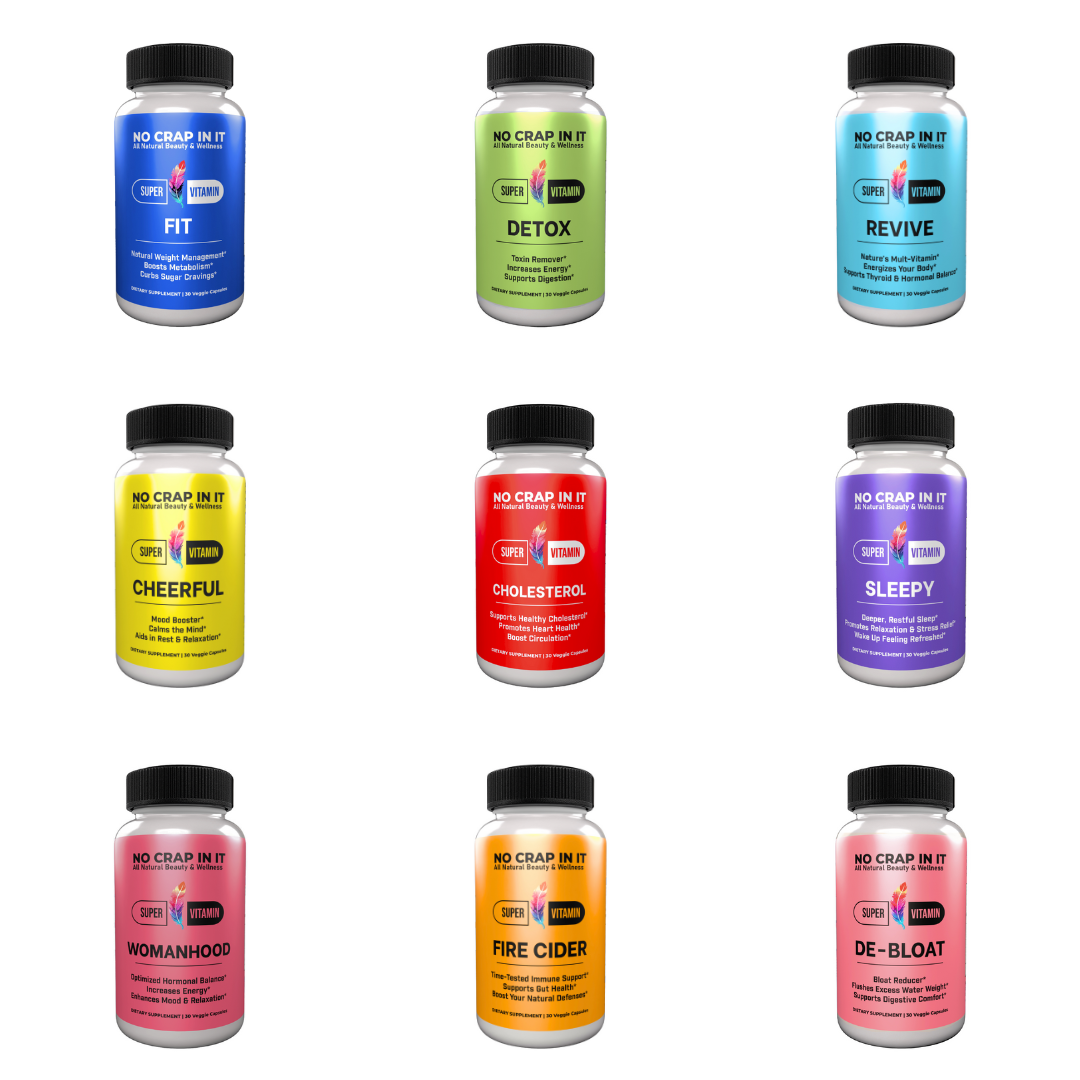 ALL Super Vitamin Supplements (Copy)!