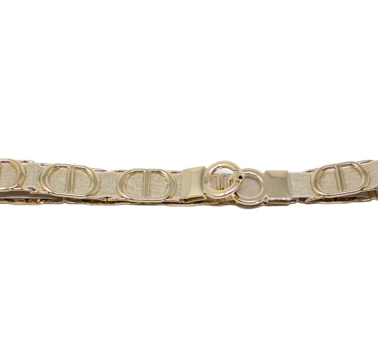 GF Metallic stretchy belt cint-22