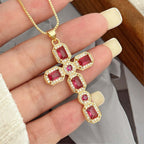 GraceStone Cross Pendant Necklace!