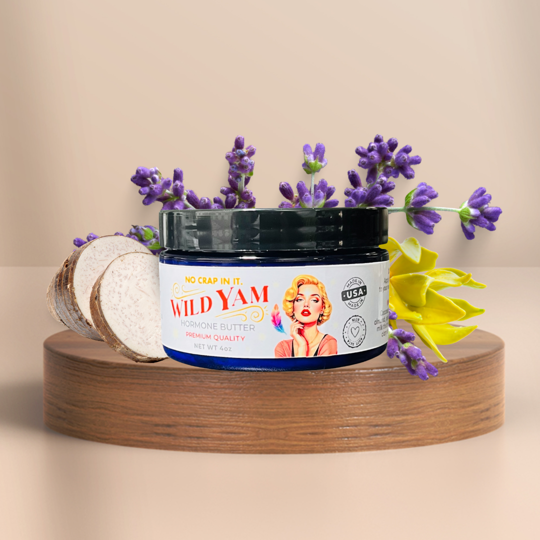 Wild Yam Butter - Hormone Balancing Relief - 4oz!