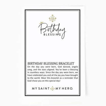 MSMH Birthday Blessings bracelet