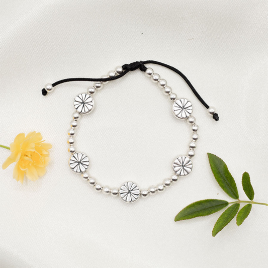 MSMH Silver Morning Mantra Bracelet