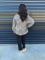 Luxe Leopard Top!