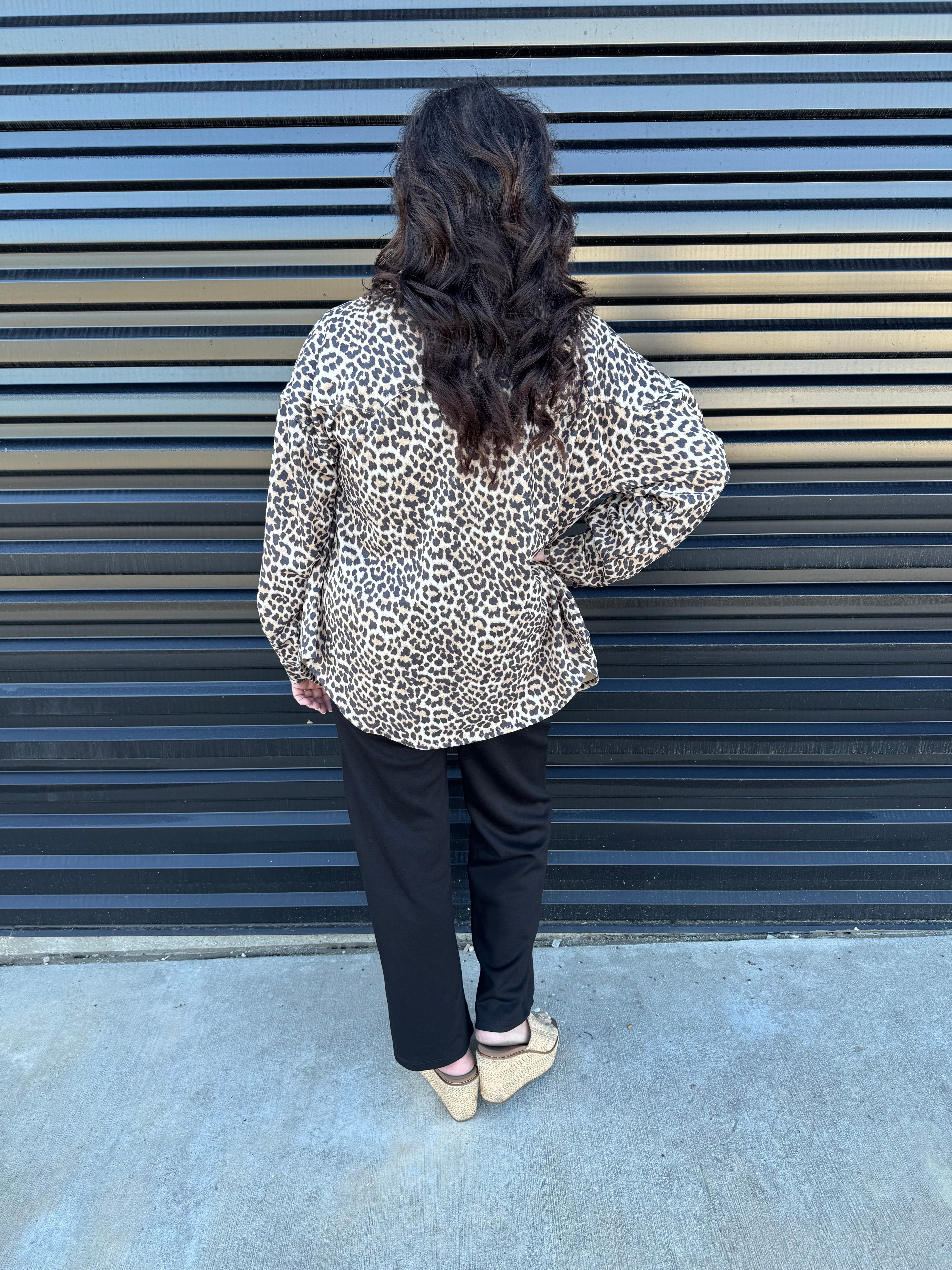 Luxe Leopard Top!
