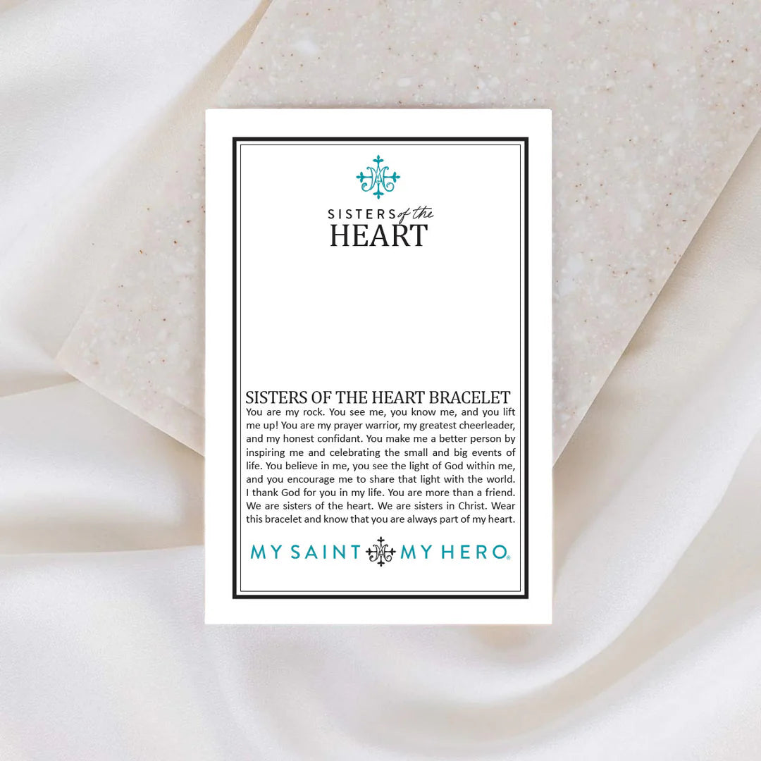 MSMH Sisters of the Heart Bracelet Stone/Gold