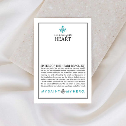 MSMH Sisters of the Heart Bracelet Stone/Gold