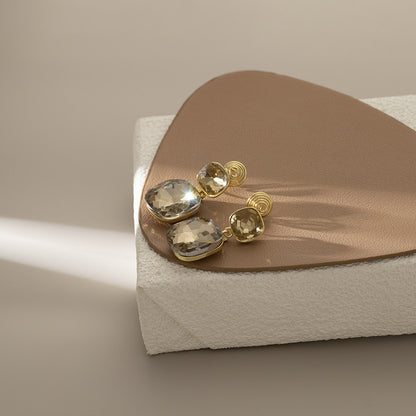 Geometric Square Earring