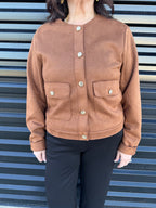 Suede Erin Jacket!