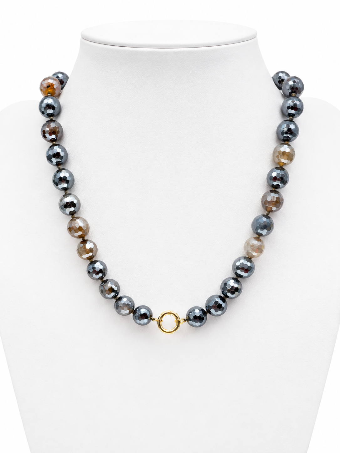 The Faceted Gem Necklace Collection