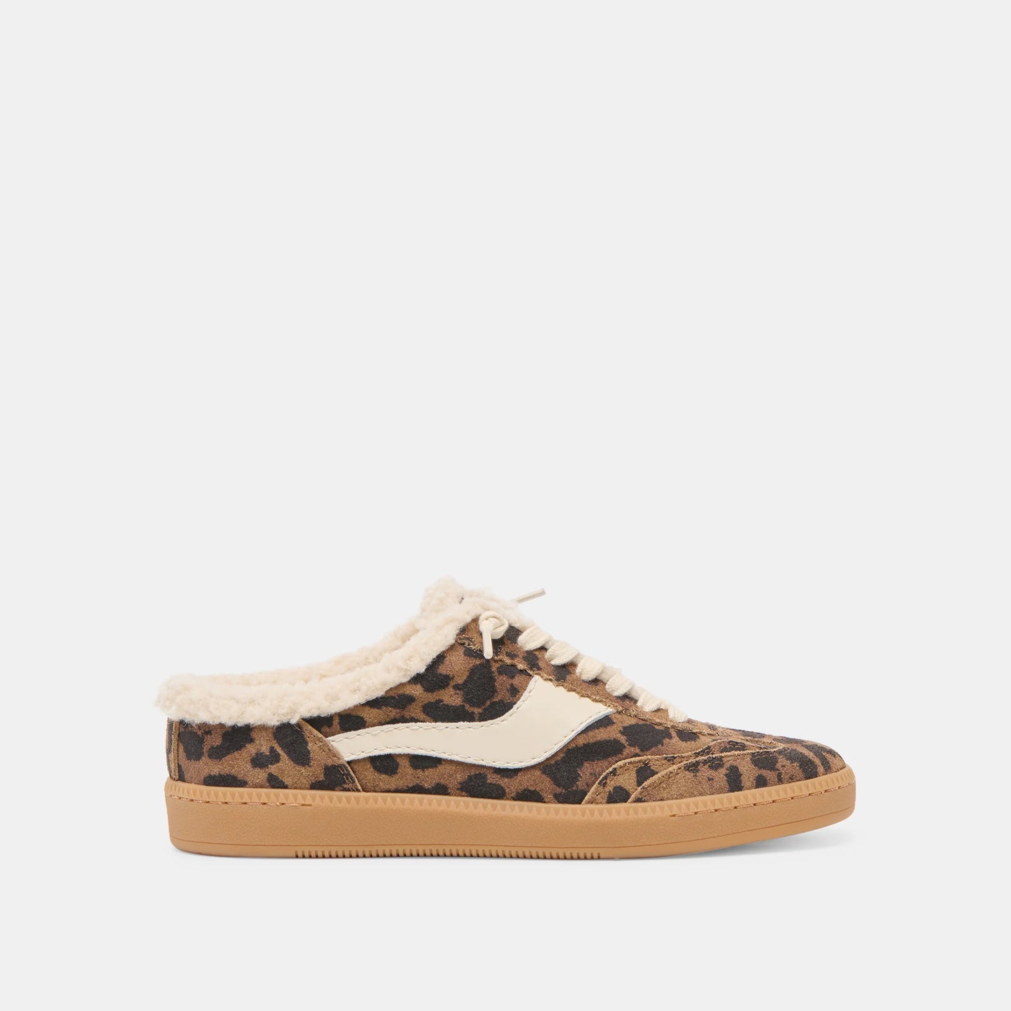 Dolce Vita Leopard Slide On Plush Sneakers