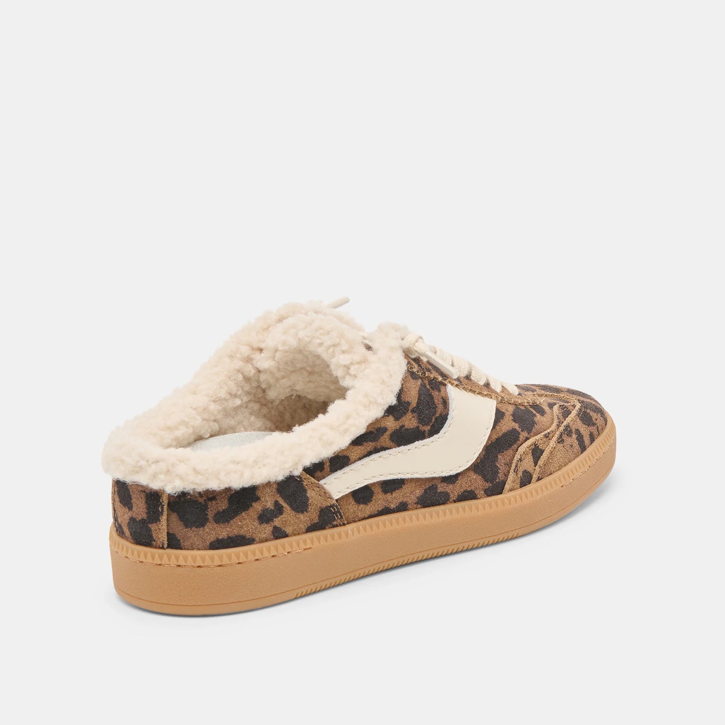 Dolce Vita Leopard Slide On Plush Sneakers