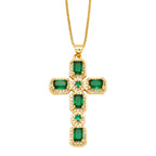 GraceStone Cross Pendant Necklace!