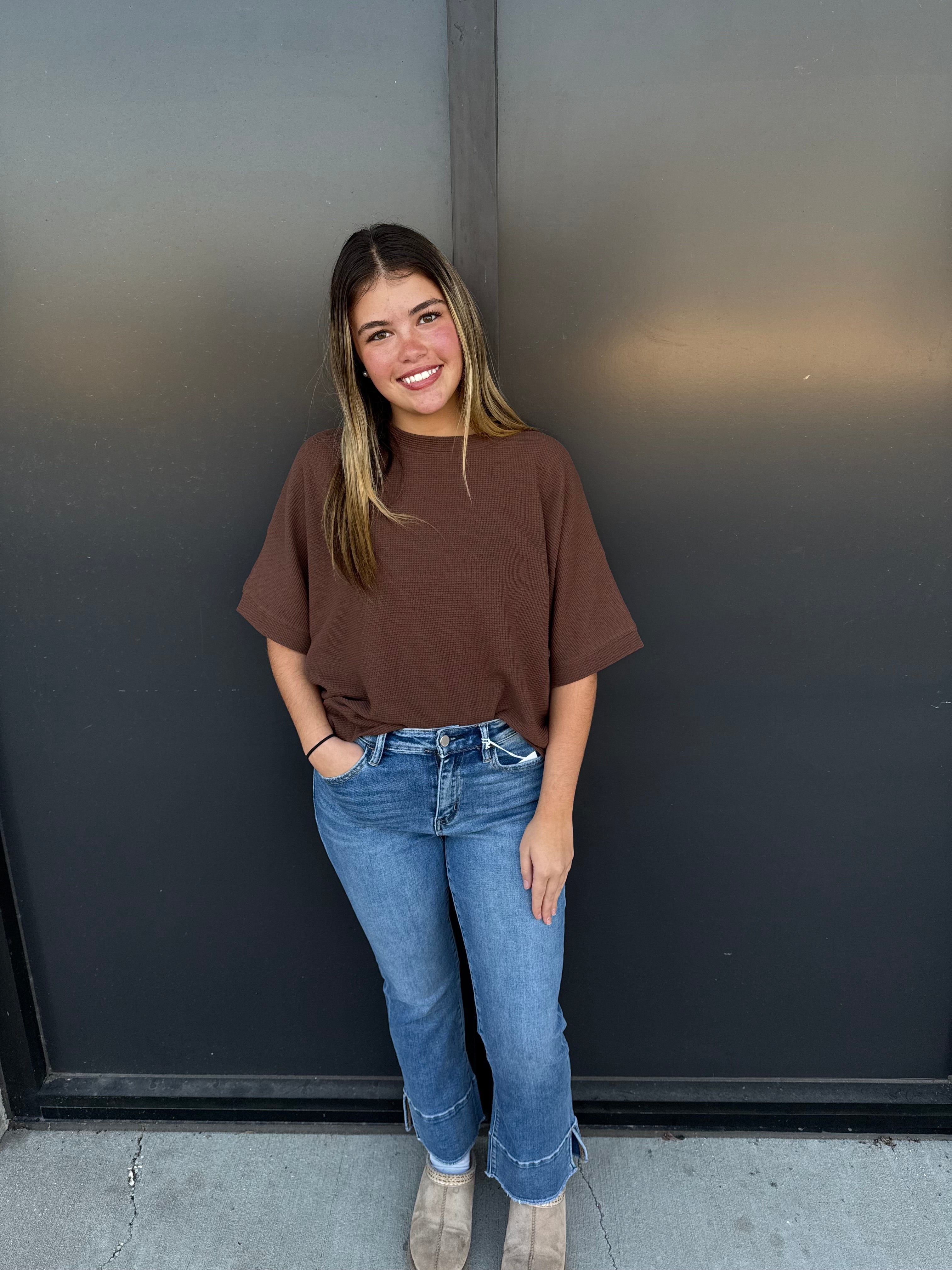 ✨ The Remi Textured Knit Top