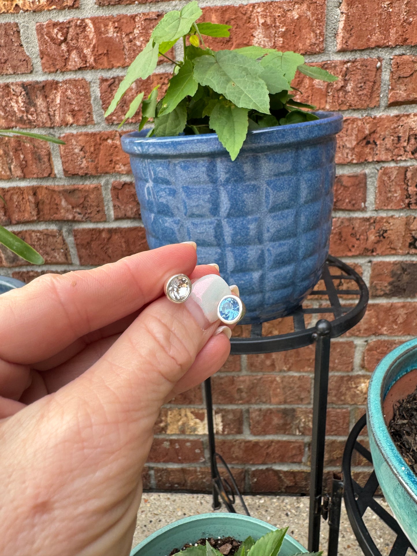 Silver & Stone adjustable rings