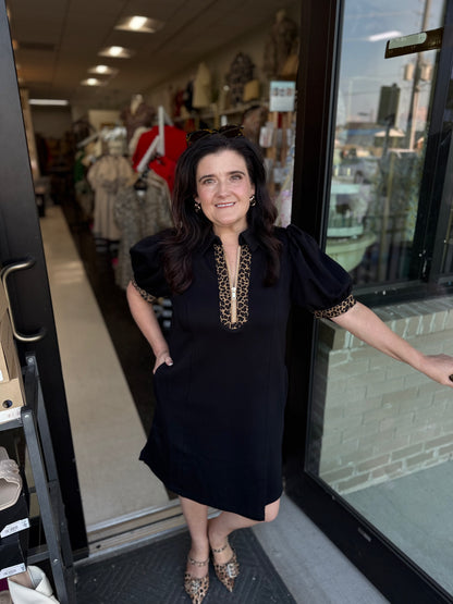 Midnight Spots Dress