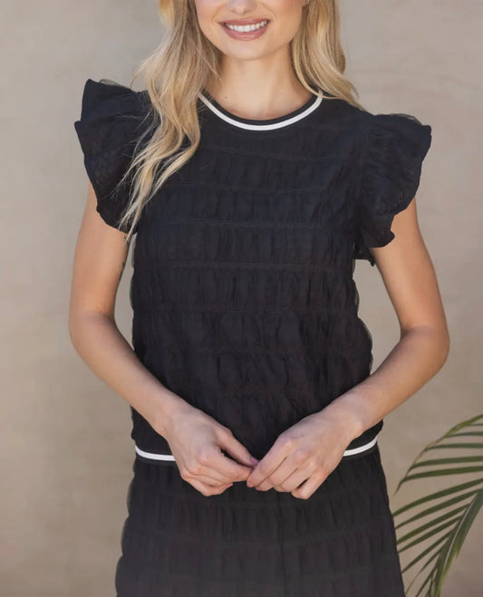 Susan smocked top