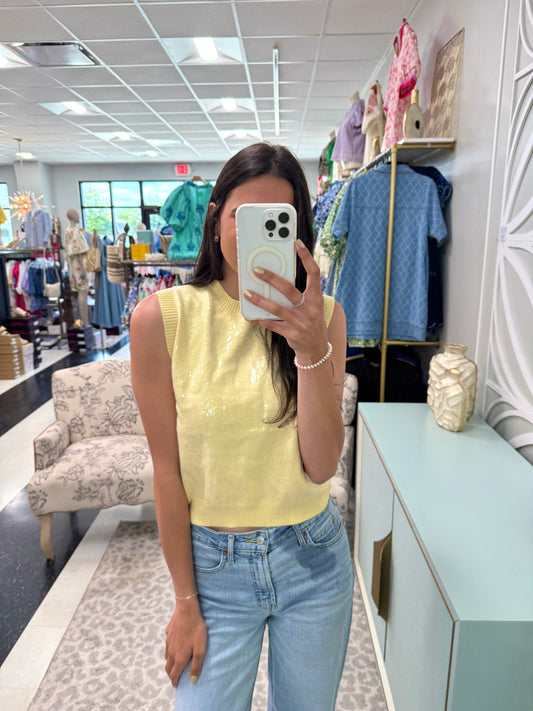 Leilani Sequin Top