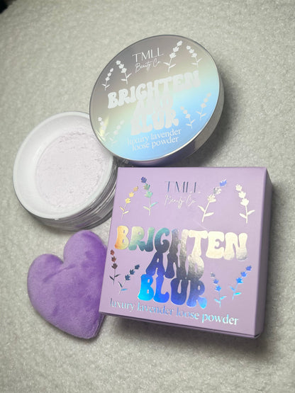 TMLL Brighten & Blur Lavender Setting Powder